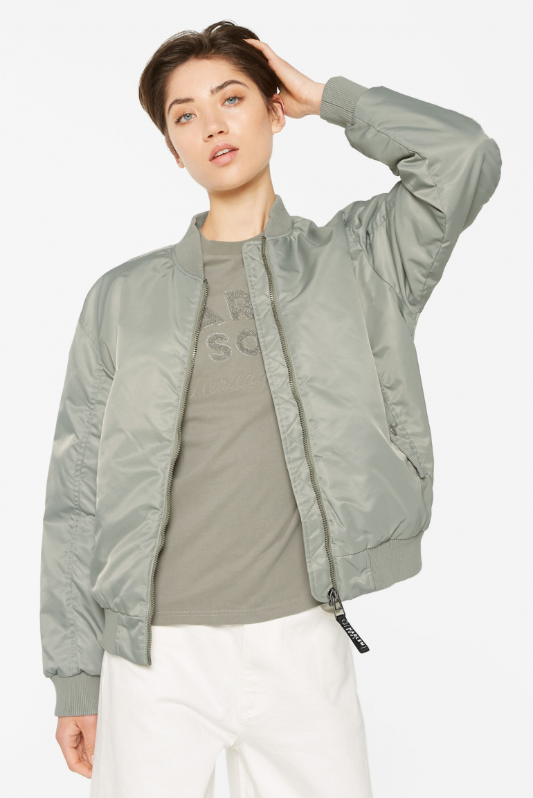 TAY-LOR Bomberjacke printed sage