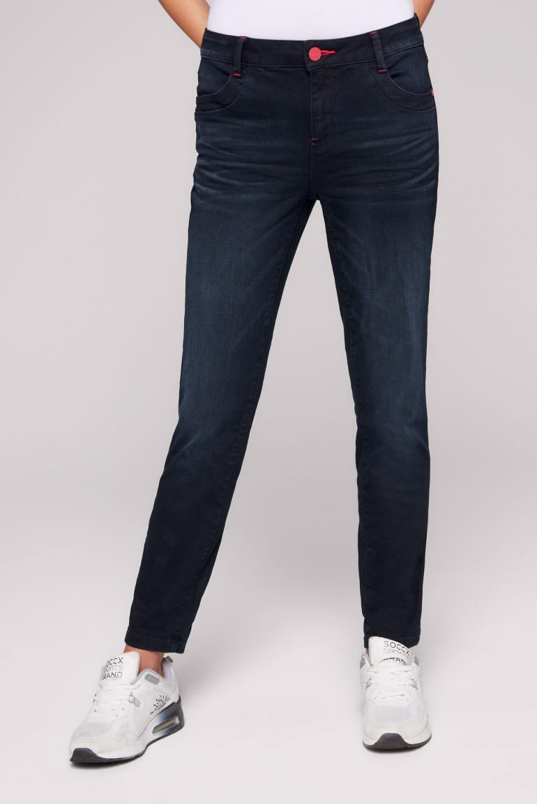 CAMP DAVID mit black blue Jeans & | Vintage-Effekten SOCCX DA:NA