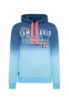 aqua blue sweatshirt