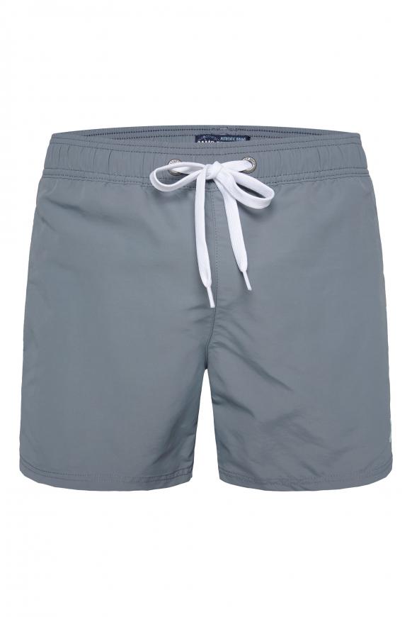 Badeshorts mit Logostick