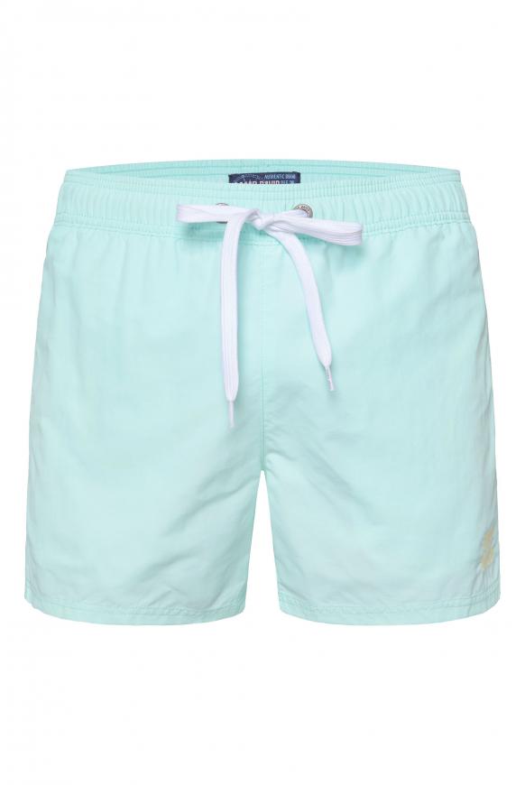 Badeshorts mit Logostick cool mint