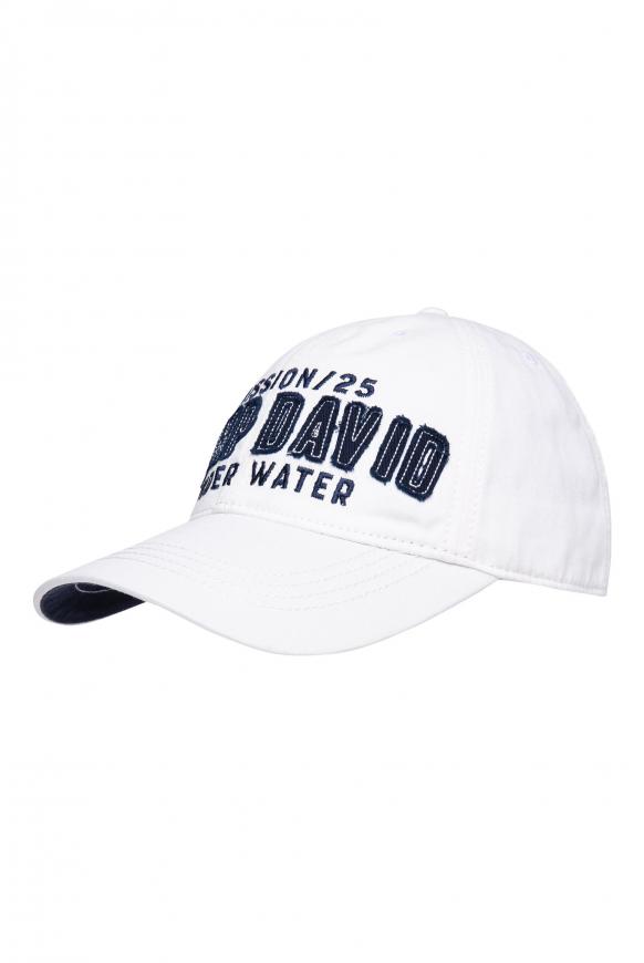 Base Cap mit Logo-Applikation ivory