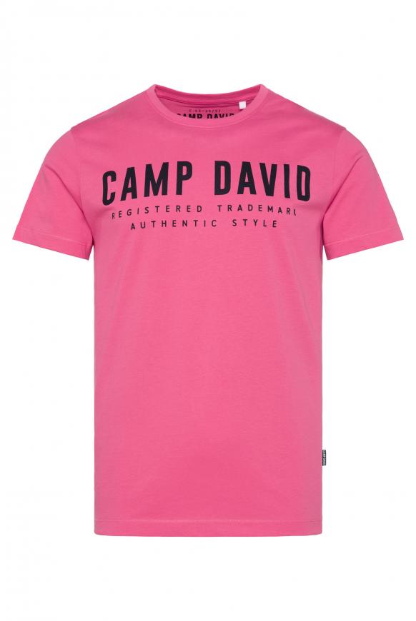 Basic Logo-T-Shirt summer pink