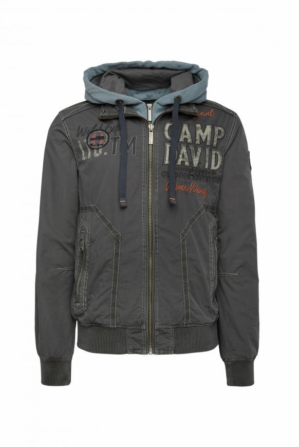 Camp david lederjacke mit kapuze - Unser Favorit