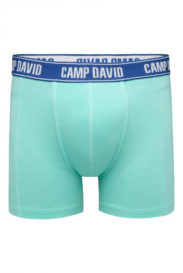 Boxershorts mit Logo-Bund cool mint