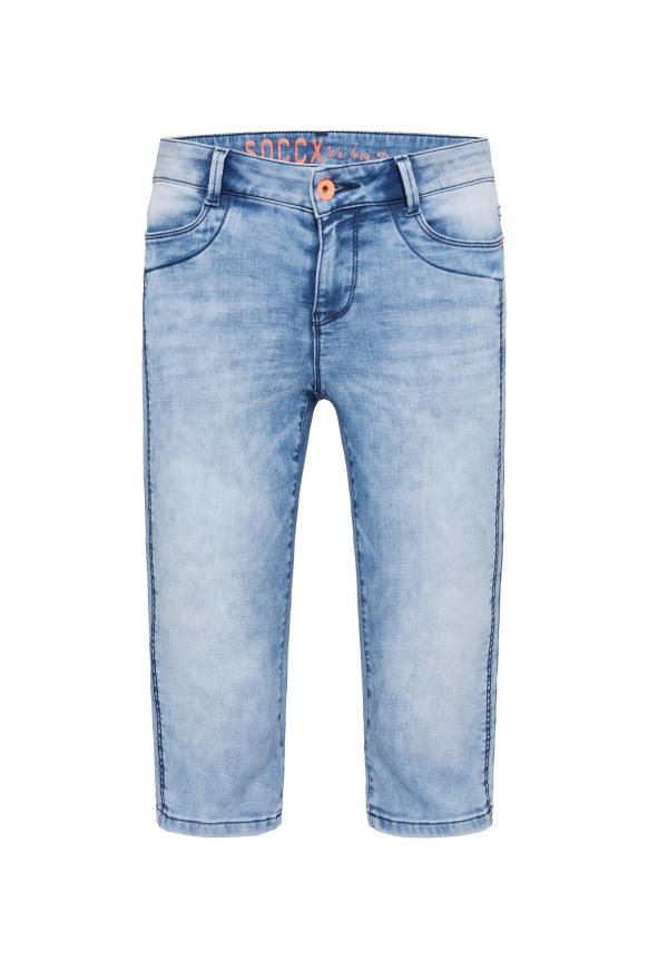Capri Jeans CH:AR aus Sweatmaterial jogg blue vintage
