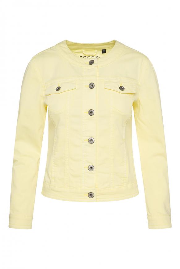 Coloured Jeansjacke JE:SSY faded yellow