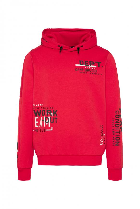 Hoodie mit Rubber Prints