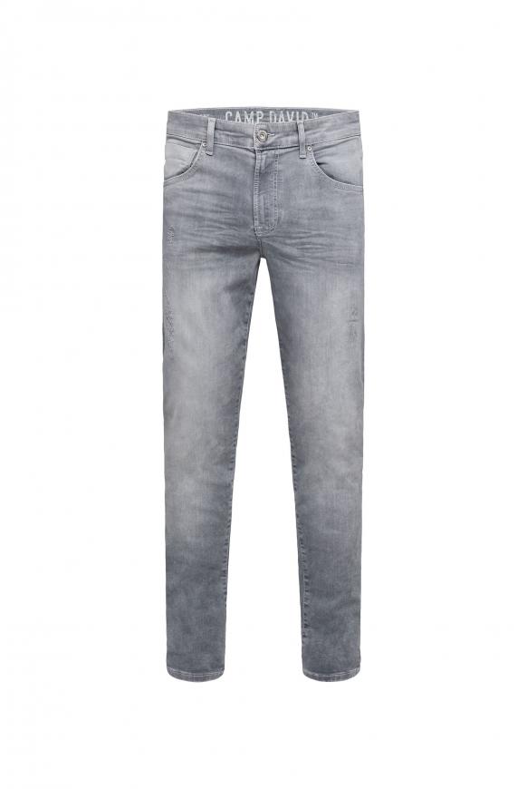 Jeans MA:X mit Destroy-Effekten grey used
