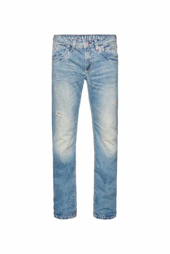 Jeans RU:SL mit Destroy-Effekte vintage blue