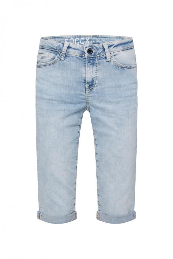 Jeans Shorts RO:MY mit Turn-Up-Saum