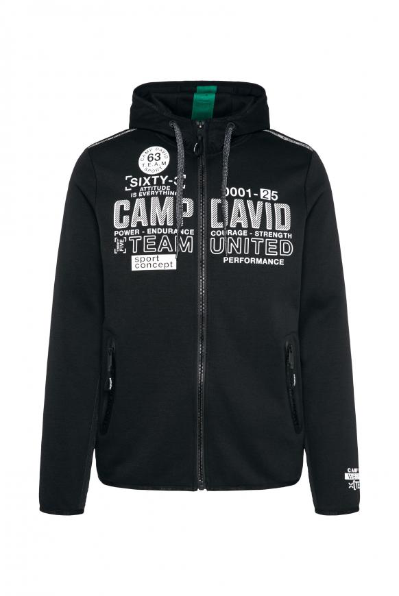 Kapuzenjacke mit Logo Artworks black