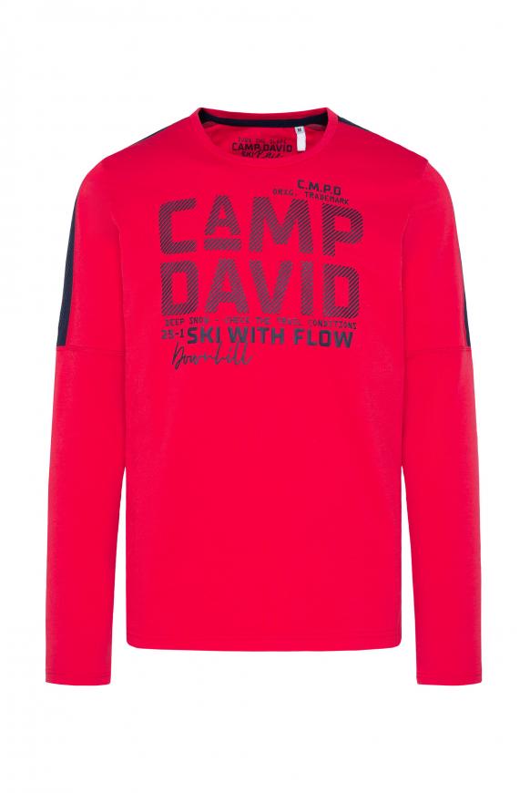 red Schulter-Artwork DAVID | mit SOCCX mission Langarmshirt CAMP &