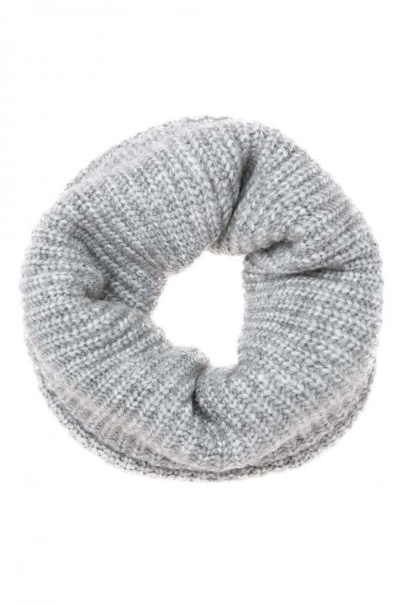 Loop-Schal in Rippstrick