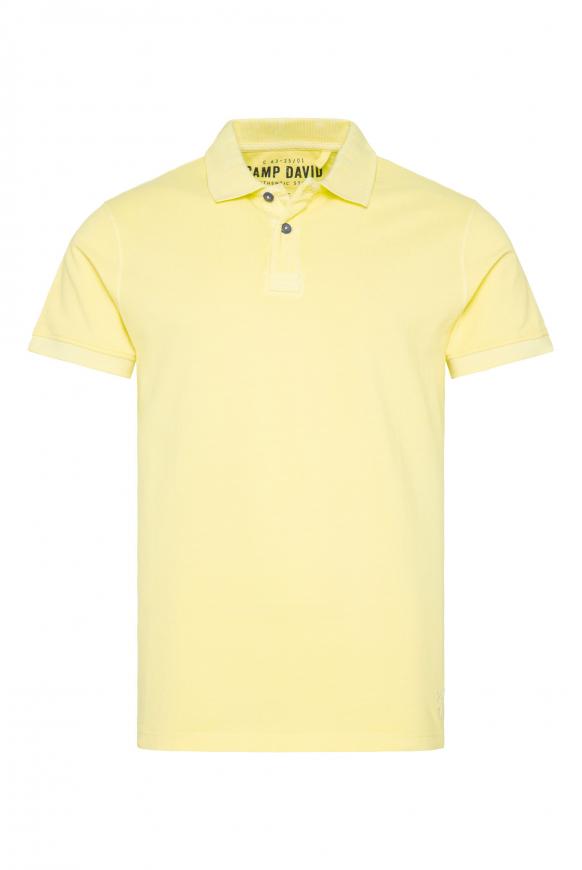 Poloshirt aus Pikee mit Logostick banana sun