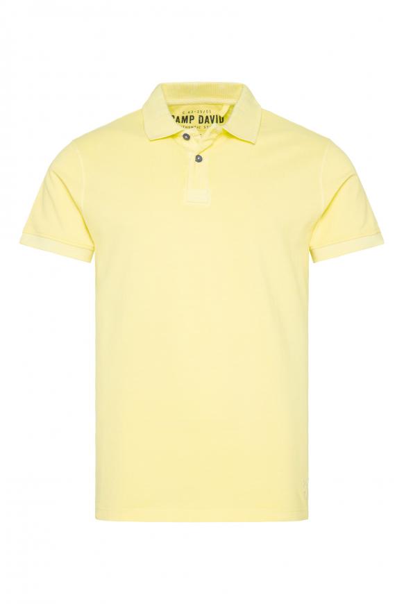 Poloshirt aus Pikee mit Logostick banana sun