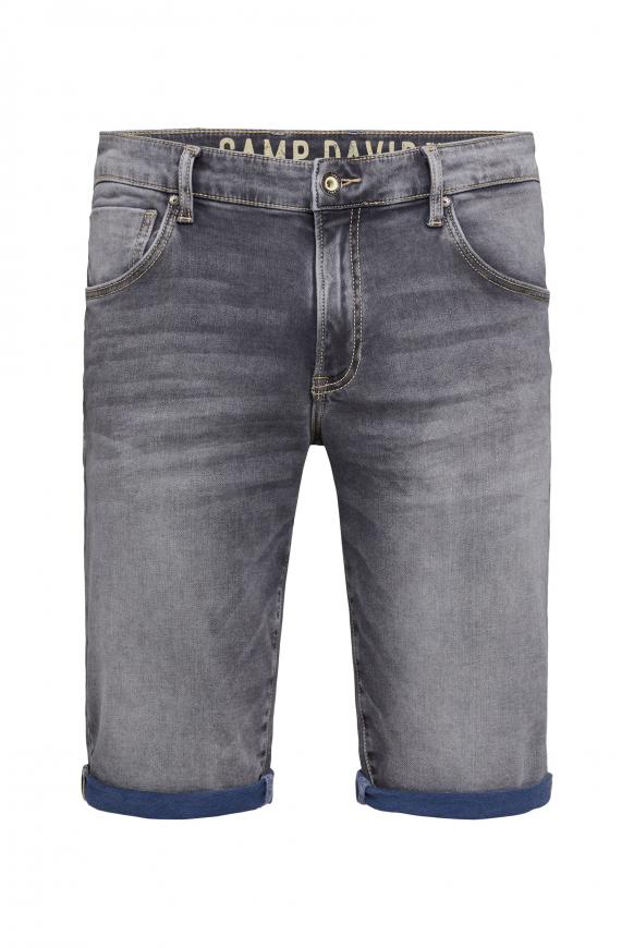 Skater Jeans Shorts MA:X aus Jogg-Denim jogg grey