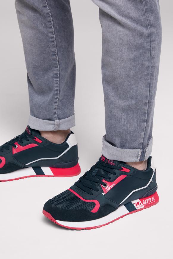 Sneaker im Retro Look mit Logo Artworks ocean navy