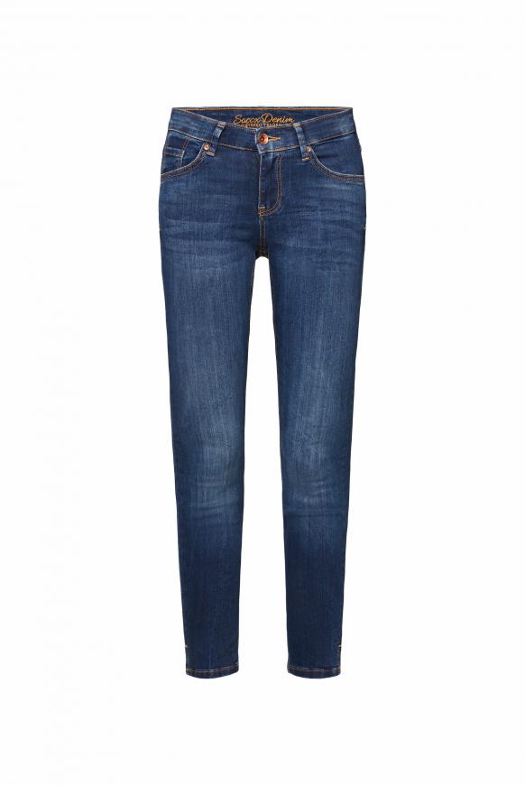 Stretch-Jeans MI:RA im Vintage Look authentic blue