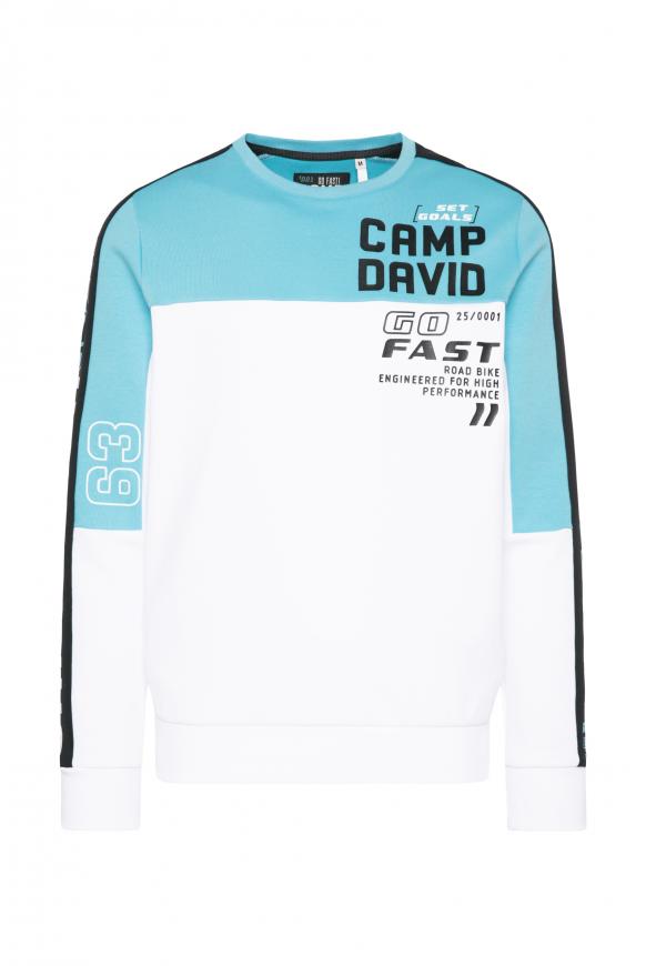 Sweatshirt im Racing-Style opticwhite