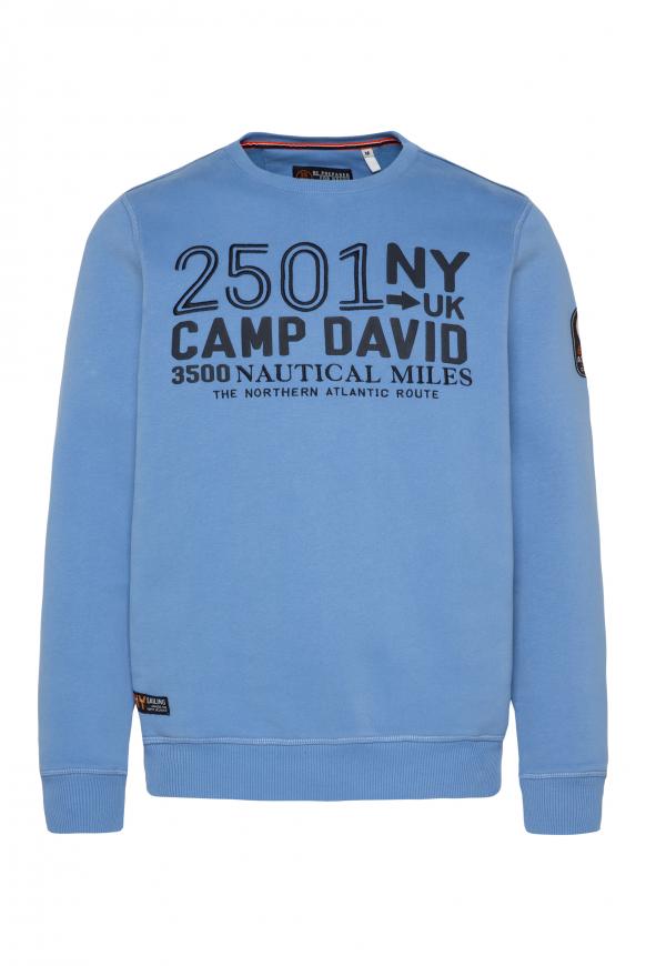 CAMP DAVID & SOCCX | Kapuzensweatshirt mit Logo Artworks mission red | Sweatshirts