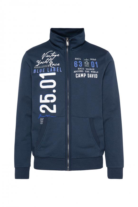 Sweatshirtjacke mit Logo Artworks