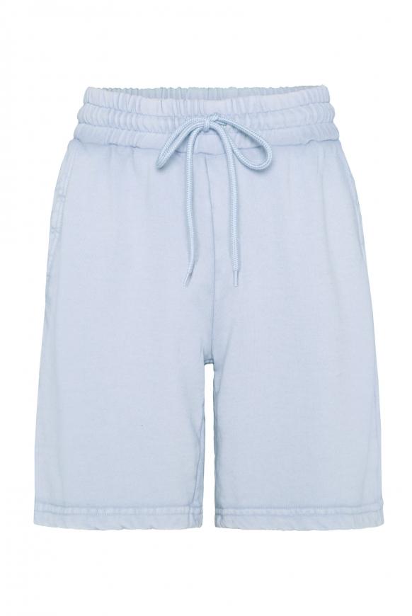 Sweatshorts mit Einschubtaschen light blue