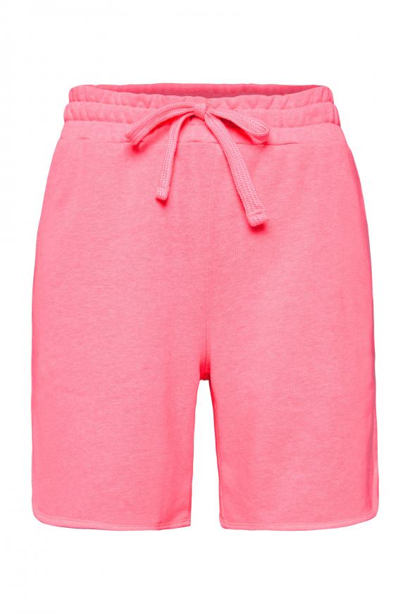 Sweatshorts mit Logo Print beach pink