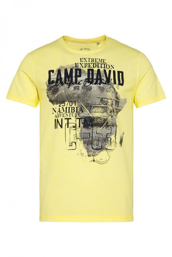 T-Shirt mit Photoprint bleached sun
