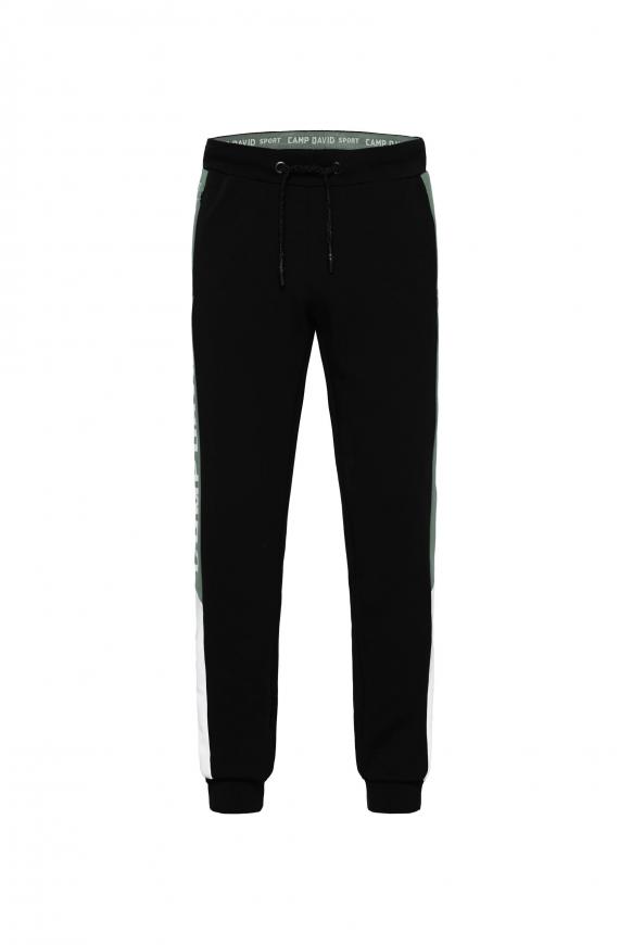Trainingshose mit Colour-Blocking black