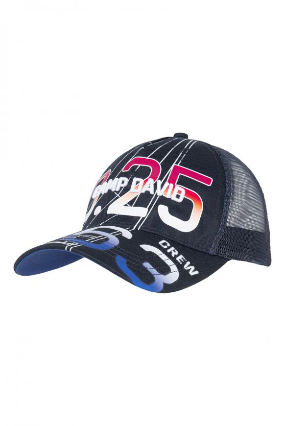 Trucker Cap mit 3D-Logo blue navy