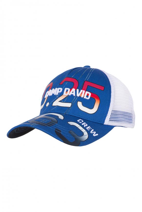 Trucker Cap mit 3D-Logo coastal blue