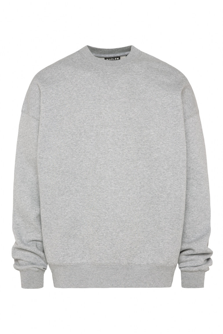 AD-AM Sweatshirt Oversized Unisex grey melange