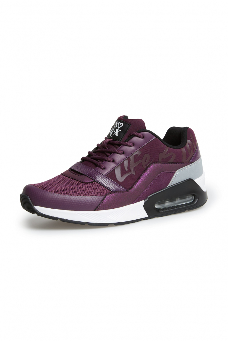 Air Cushion Sneaker night plum