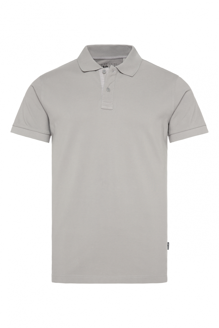Basic Pikee-Polo mit Trikotkragen polo grey