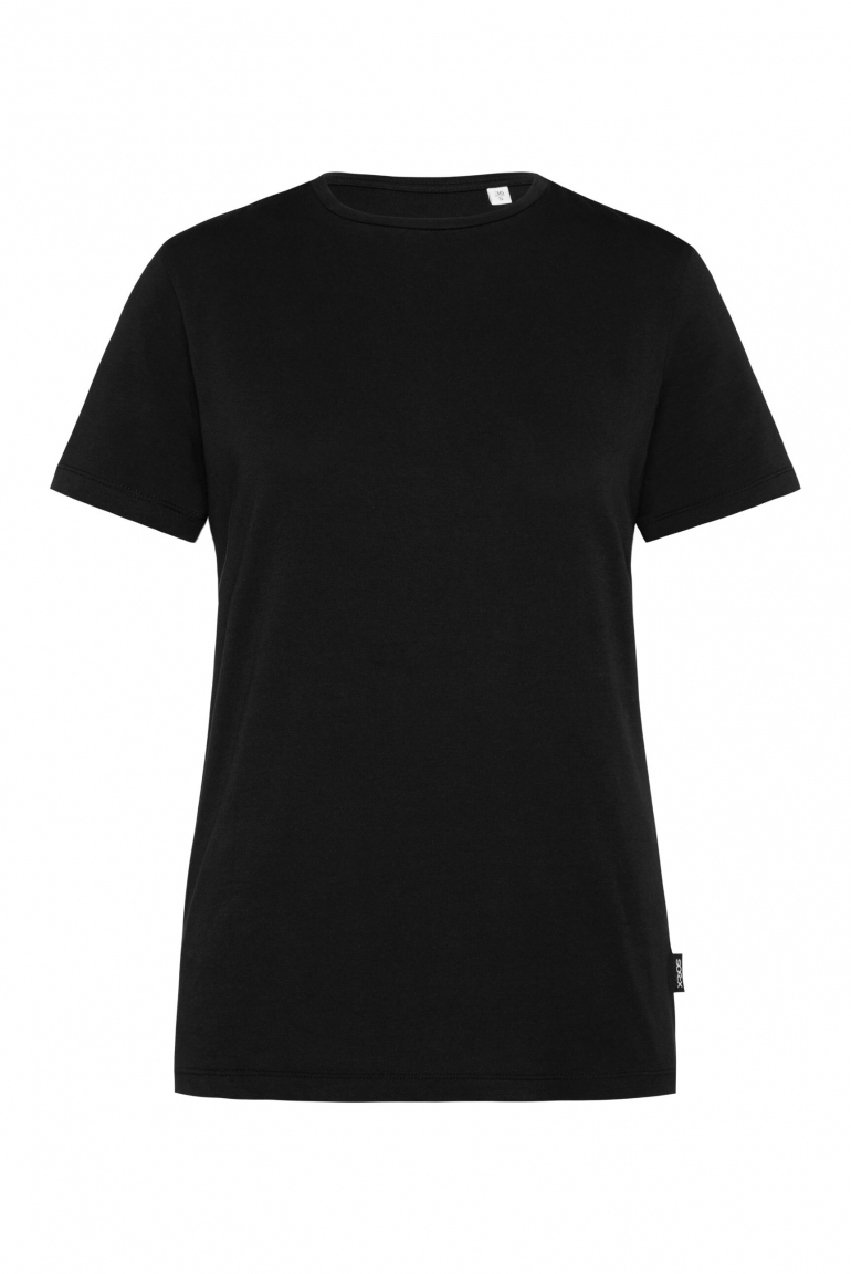 Basic T-Shirt mit Rundhalsausschnitt black