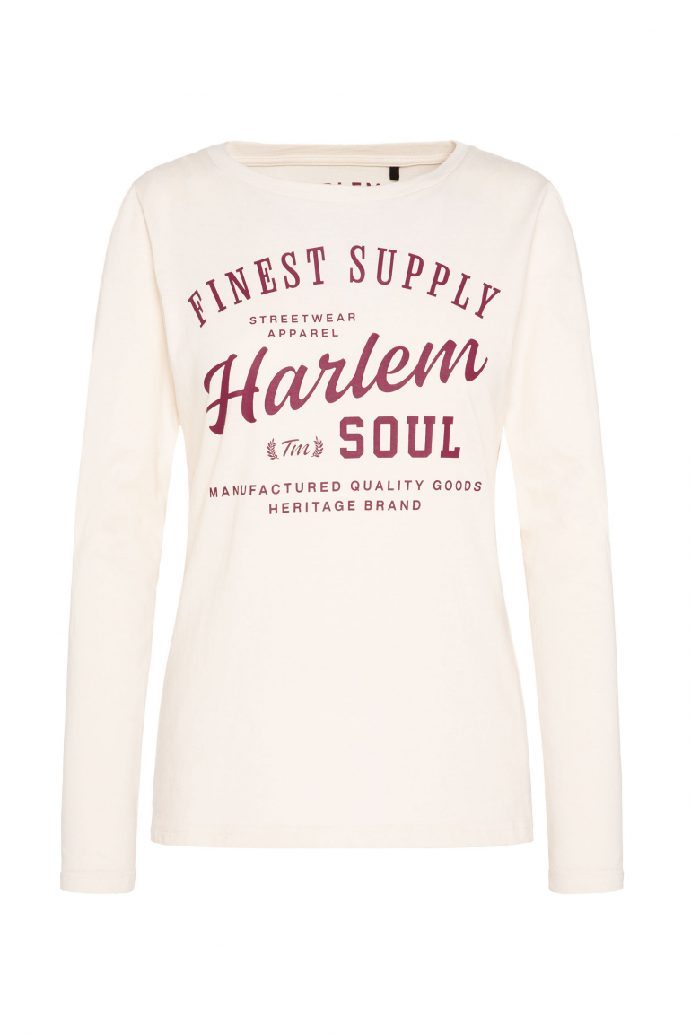 BREN-DA Longsleeve Printed ecru