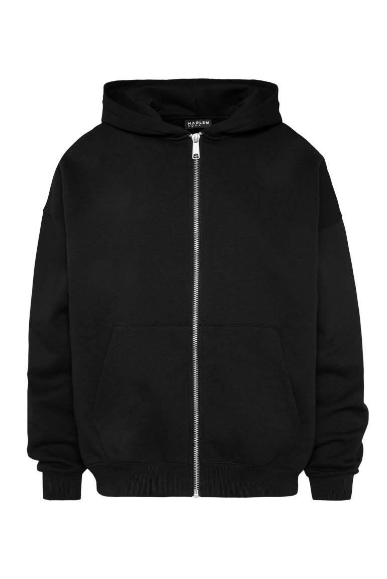 BRU-NO Hoodie Jacket Oversized Unisex black