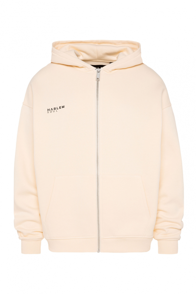 BRU-NO Hoodie Jacket Unisex cream