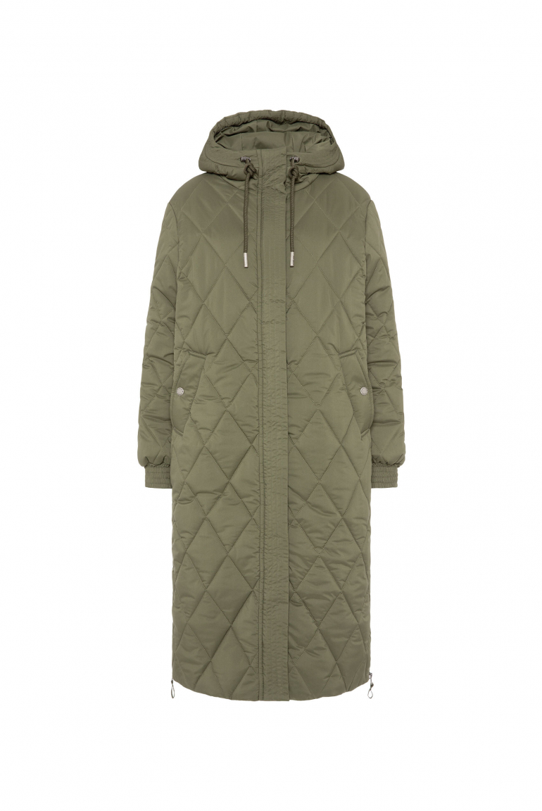 CA:RO Puffer Coat deep khaki