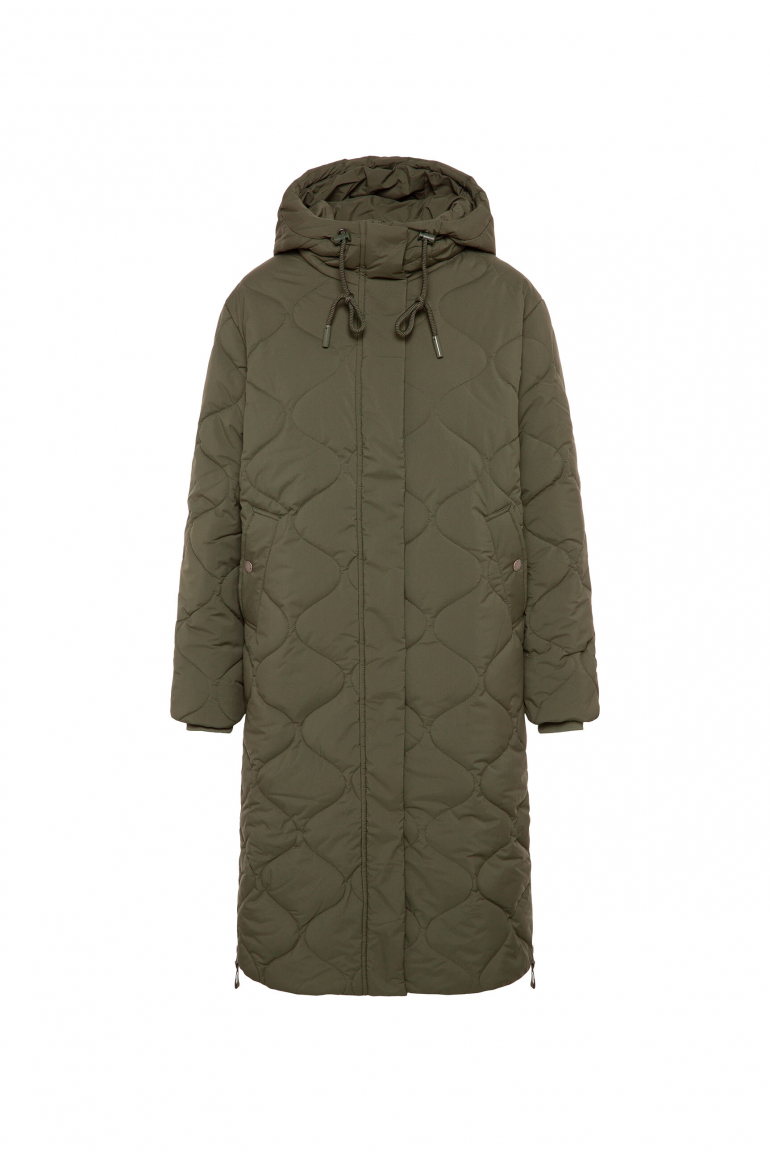 CA:RO Puffer Coat deep khaki