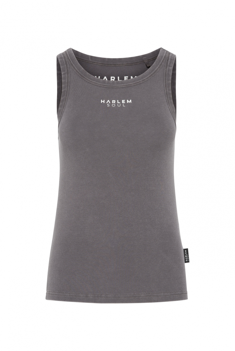 CAN-DICE Rib Top mit Logo asphalt