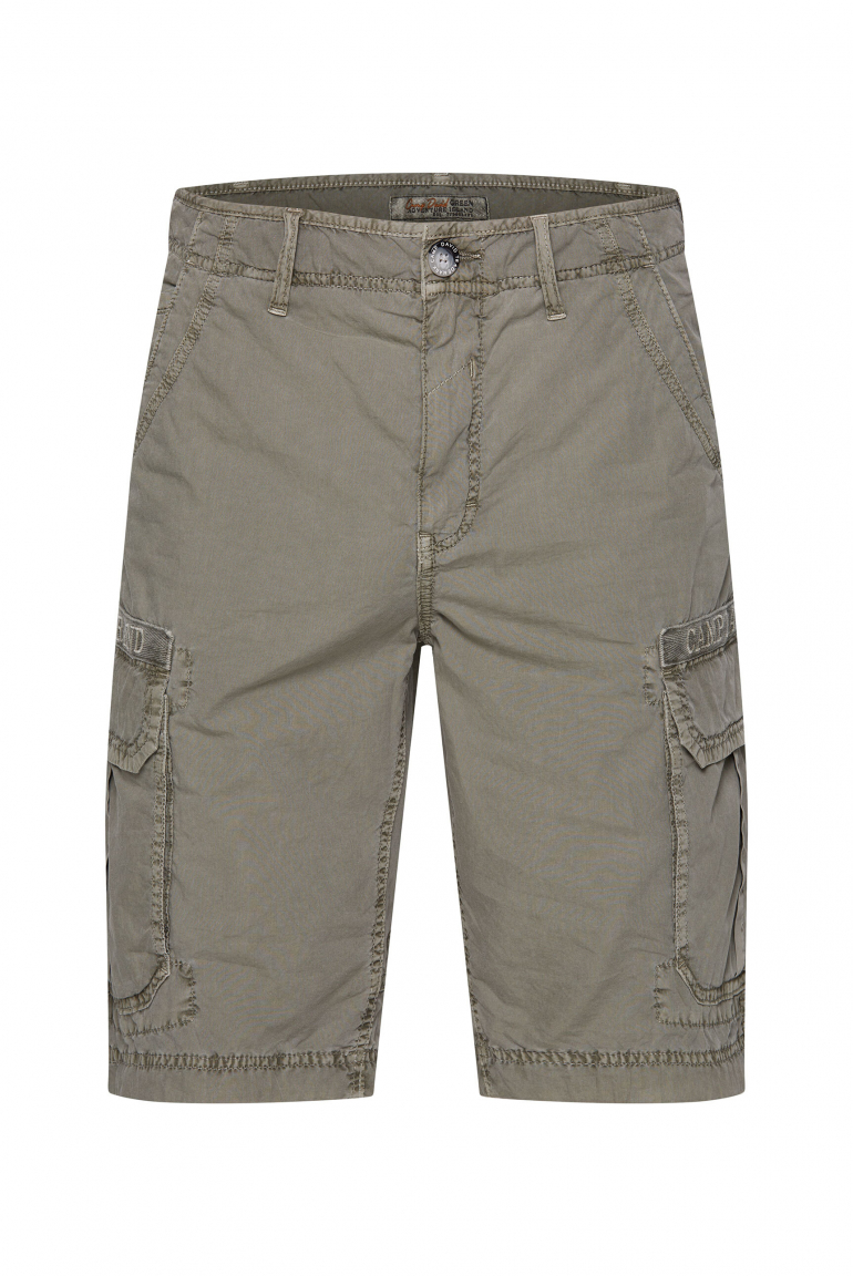 Cargo Shorts mit Logo-Tapes medium khaki