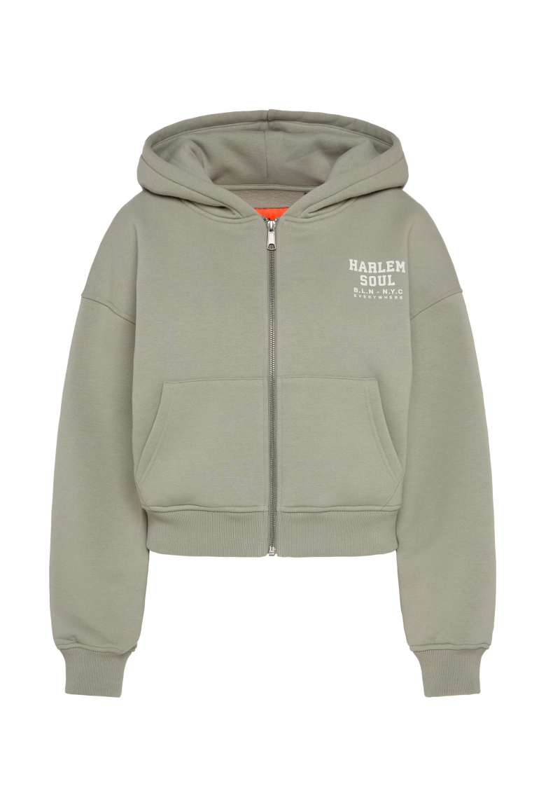 DAR-LA Hoodie Jacket cropped sage