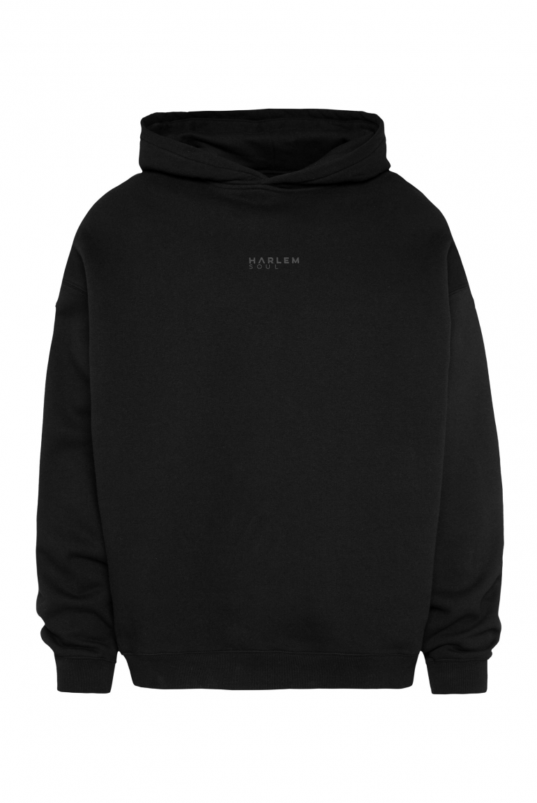 ELY-AS Hoodie Unisex mit Backprint black