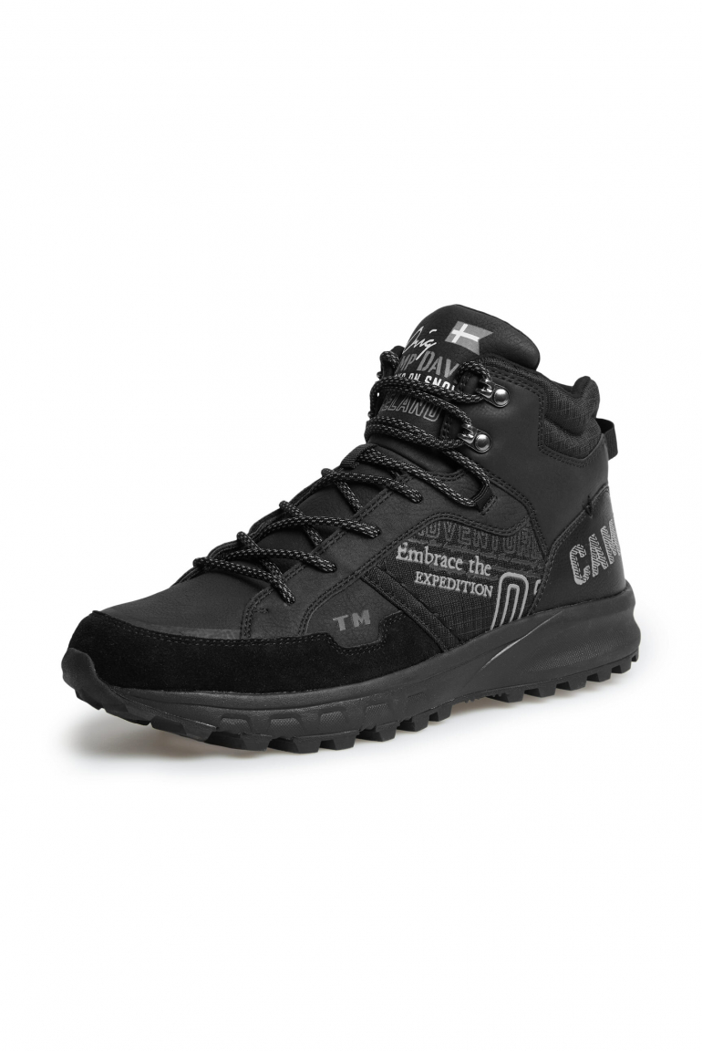 Hightop Hiking Sneaker black