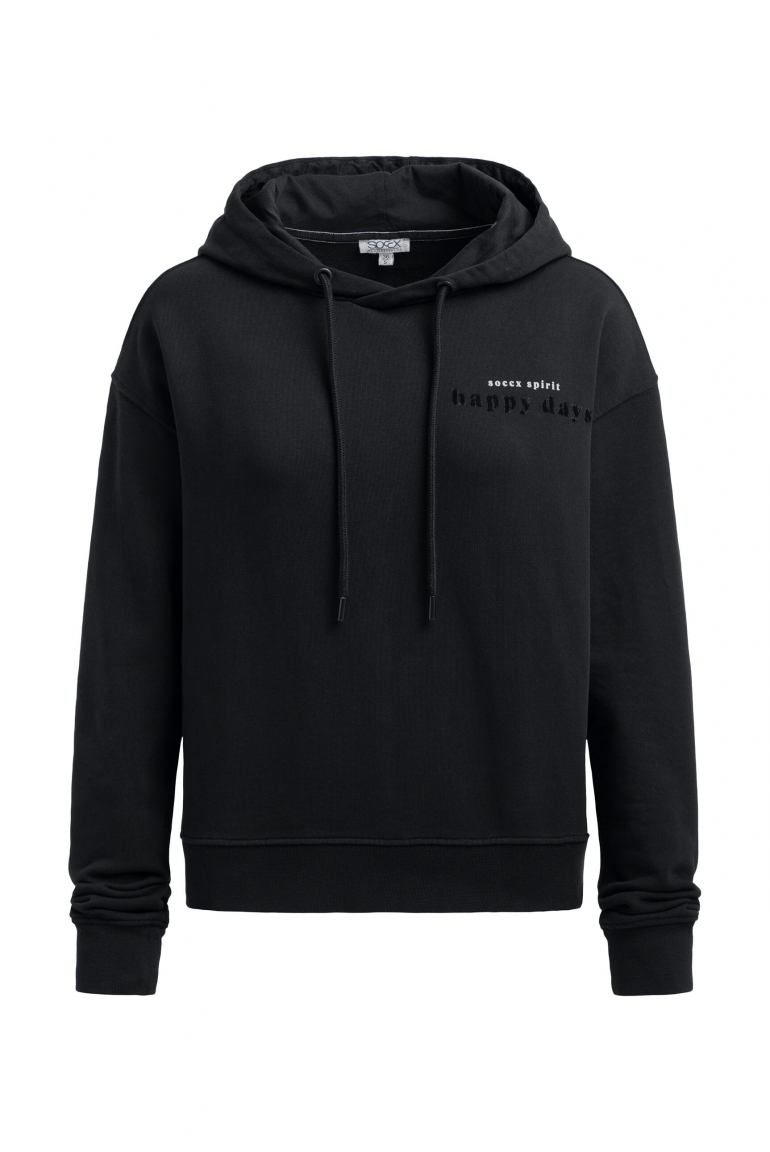 Hoodie mit dekorativem Rücken-Artwork blue navy