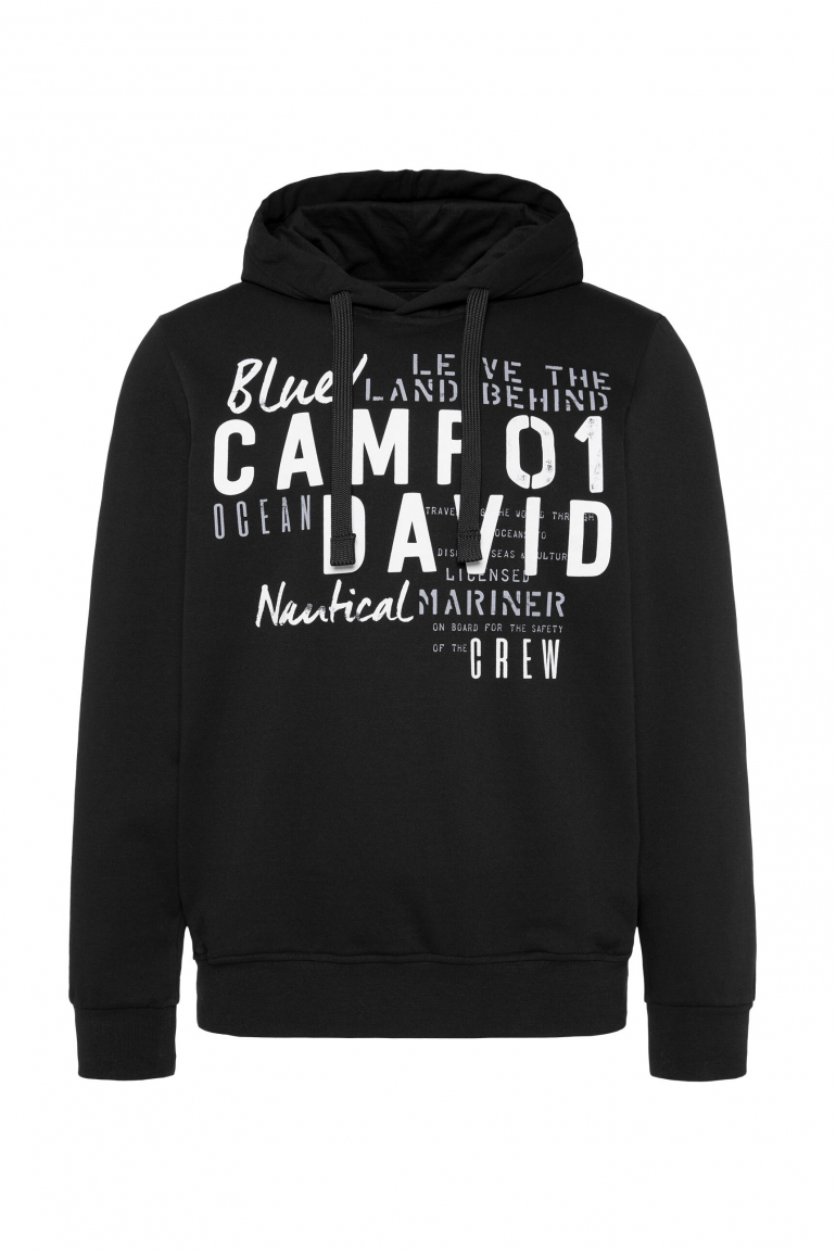 Hoodie mit Logo Artwork black