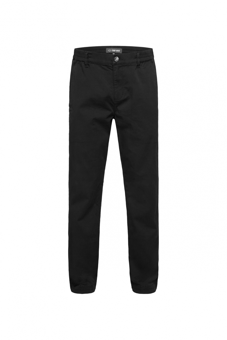 Hose mit Gummizug-Details black