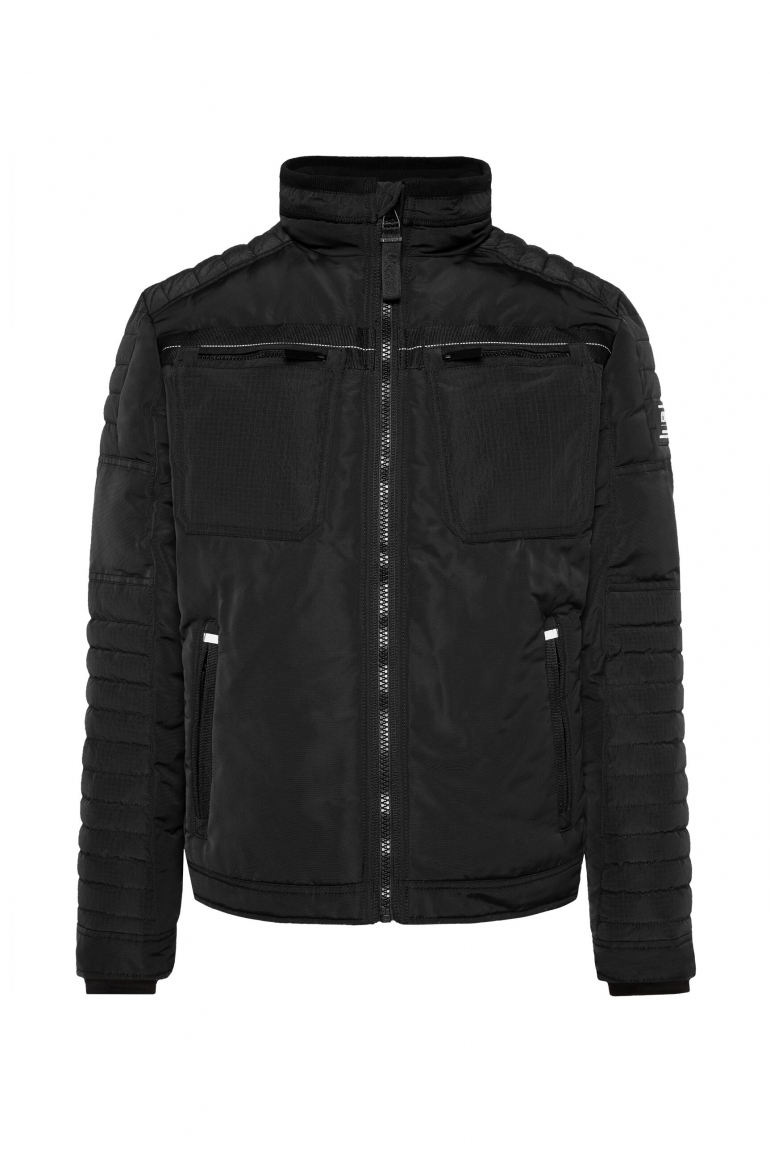 Jacke im Biker-Stil black
